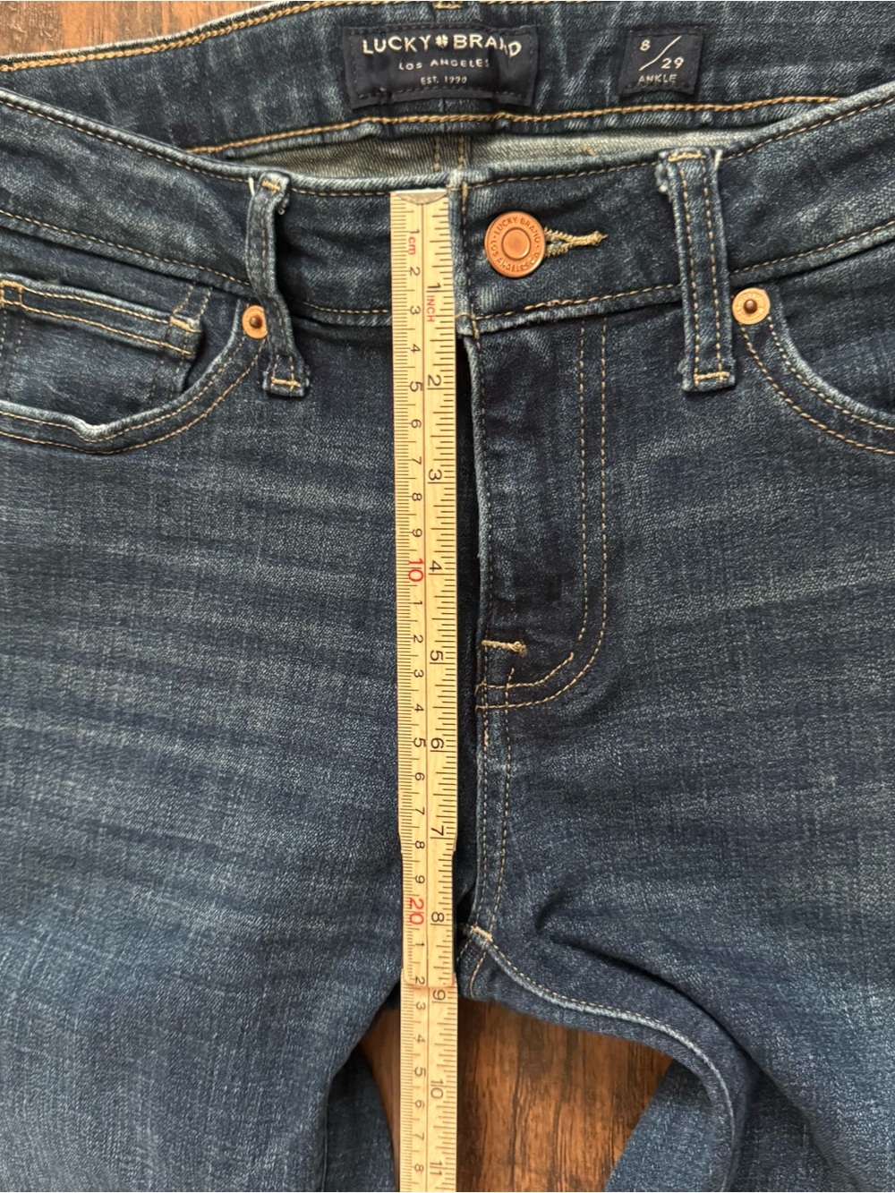 Lucky Brand Size 8 Ankle Skinny Jeans - Picture 6 of 7